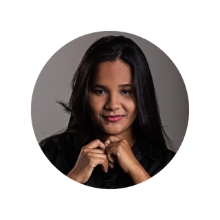 Brown and Light Brown, Circle Framed Instagram Profile Picture